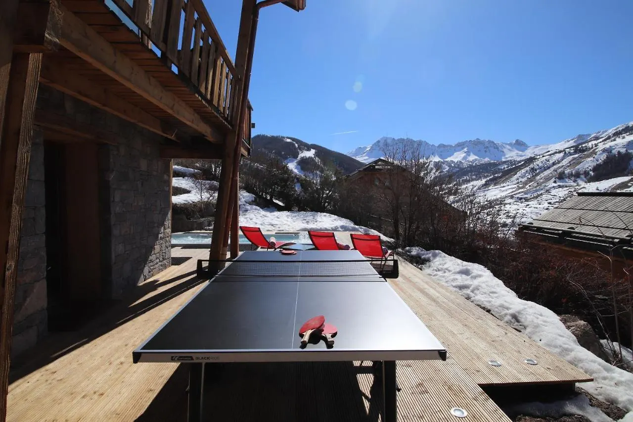 Chalet Le Chantelevent For 24 Guests - Slope Views, Pool & Jacuzzi Vars   Vars (Hautes-Alpes)