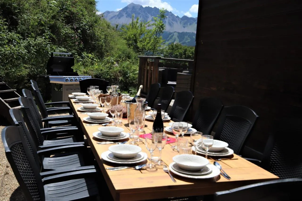 Chalet Le Chantelevent For 24 Guests - Slope Views, Pool & Jacuzzi Vars  Vars (Hautes-Alpes)