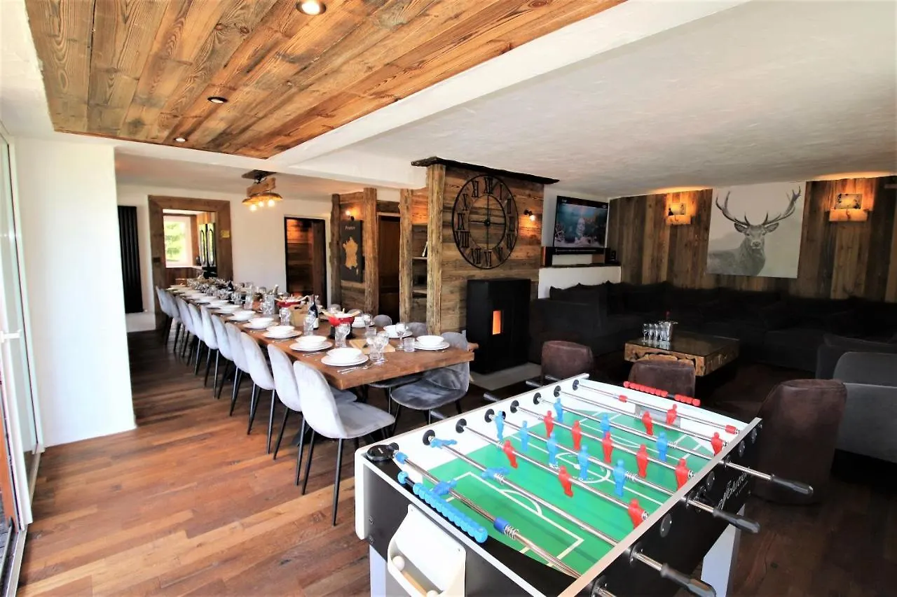 Chalet Le Chantelevent For 24 Guests - Slope Views, Pool & Jacuzzi Vars  France